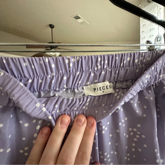 PIECES Midi  Polka Dot Skirt - Picture 5 of 6